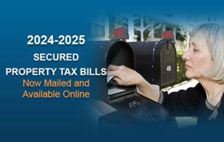 Secured Property Tax Bills for FY 2024-25 Available Online